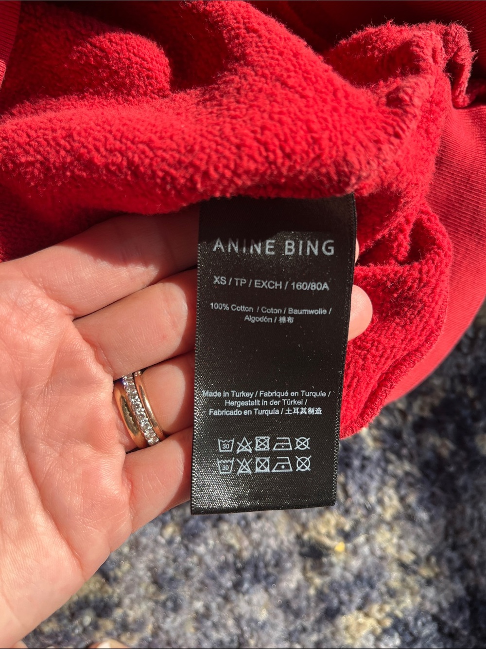 Anine Bing Miles Sweatshirt - Picture 5 of 7
